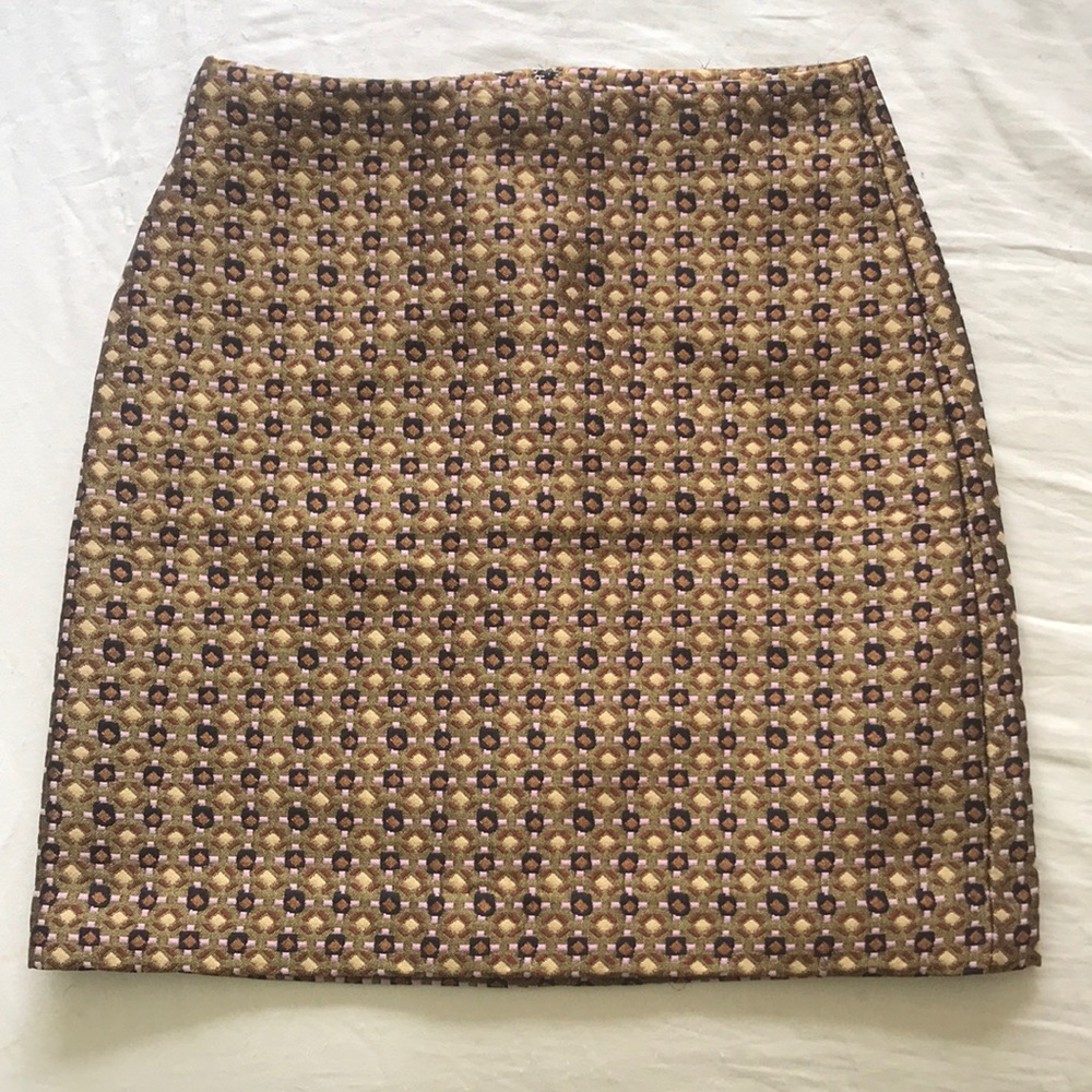 GOLD METALLIC SKIRT